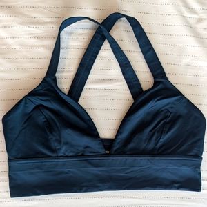 Lululemon Sports Bra, Blue, Size 12